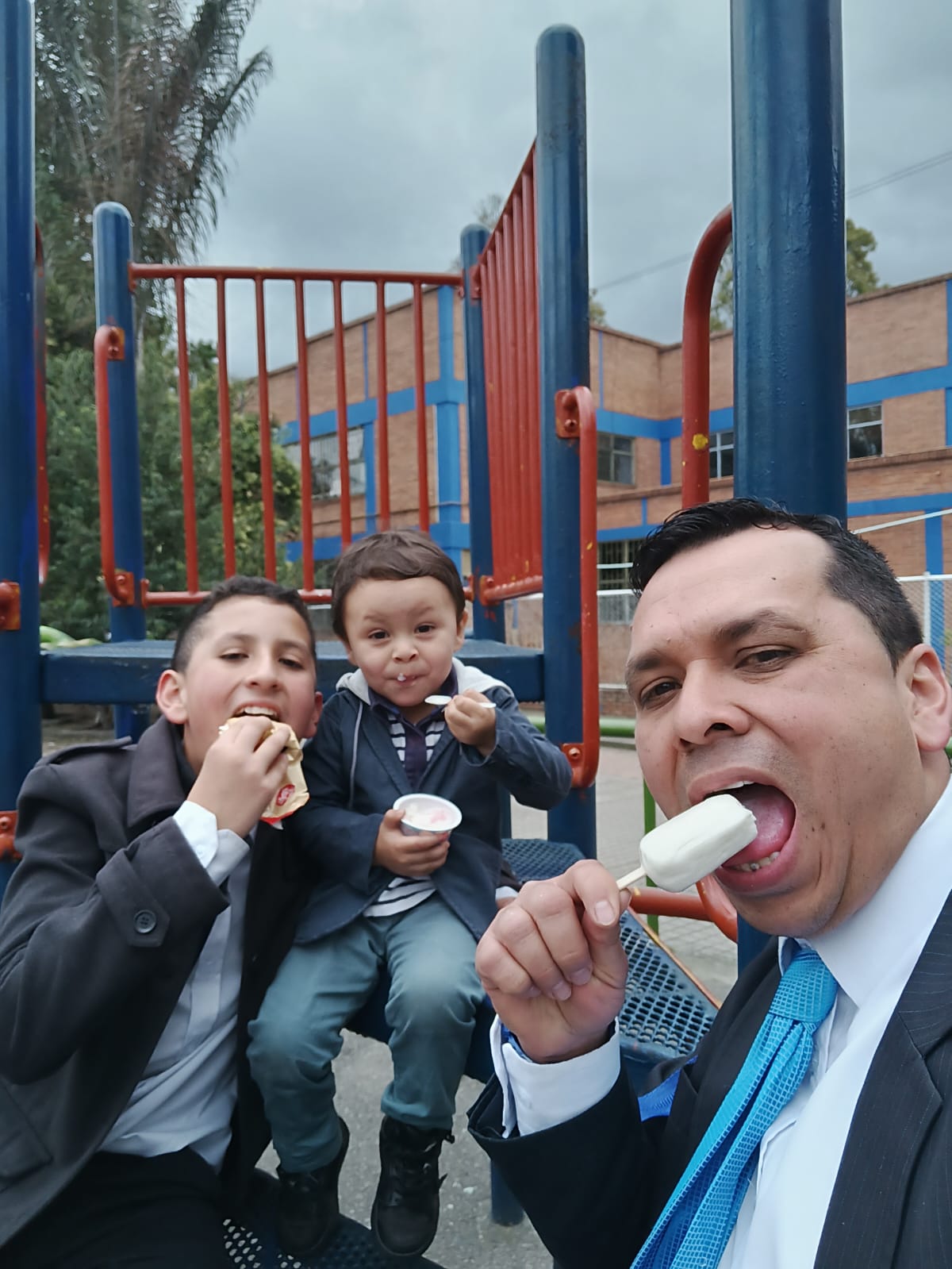 Con mis chiquis